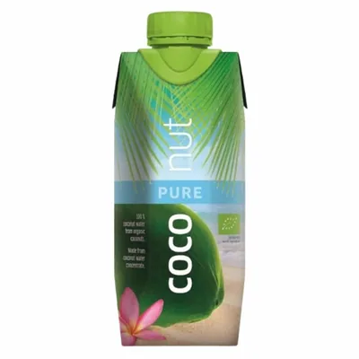 AQUA VERDE – Eau de Noix de Coco Pure Bio – 330ml